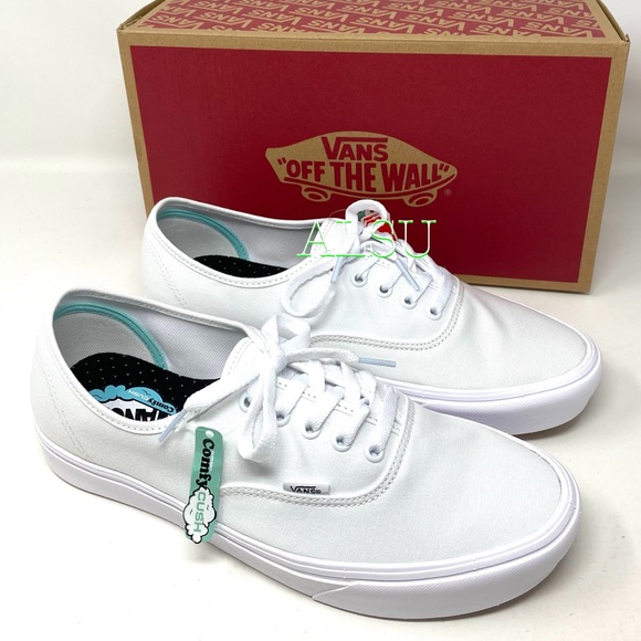 VANS Comfycush Authentic Classic White Men’s - Picture 7 of 9
